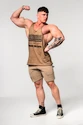 Herren T-Shirt Nebbia  Washed-off Oversized Stringer MAX OUT 359 Light Brown