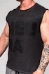 Herren T-Shirt Nebbia  Washed-off Tank Top BEASTIN' 361 Black
