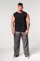 Herren T-Shirt Nebbia  Washed-off Tank Top BEASTIN' 361 Black