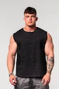 Herren T-Shirt Nebbia  Washed-off Tank Top BEASTIN' 361 Black