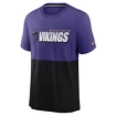 Herren T-Shirt Nike  Colorblock NFL Minnesota Vikings