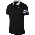 Herren T-Shirt Nike Court Advantage Polo Black