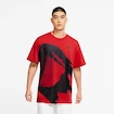 Herren T-Shirt Nike Court Challenger Fireball Red