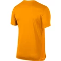 Herren T-Shirt Nike Court Challenger Tennis Top Orange Peel - Gr. XL