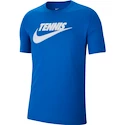 Herren T-Shirt Nike Court Dri-FIT Game Royal/White