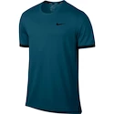 Herren T-shirt Nike Court Dry Tennis Top Green Abyss