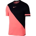 Herren T-Shirt Nike Court Zonal Cooling Challenger Tennis Lava