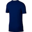 Herren T-Shirt Nike Evergreen Crest FC Barcelona blue