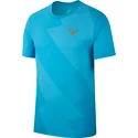 Herren T-Shirt Nike Rafa Court Dry Blue Fury