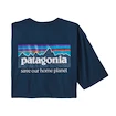 Herren T-Shirt Patagonia  P-6 Mission Organic Tidepool Blue
