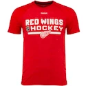 Herren T-Shirt Reebok Locker Room NHL Detroit Red Wings