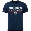 Herren T-Shirt Reebok Locker Room NHL Edmonton Oilers