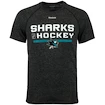 Herren T-Shirt Reebok Locker Room NHL San Jose Sharks