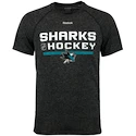 Herren T-Shirt Reebok Locker Room NHL San Jose Sharks