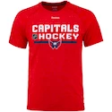 Herren T-Shirt Reebok Locker Room NHL Washington Capitals