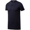 Herren T-Shirt Reebok  Melange Dark Blue