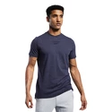 Herren T-Shirt Reebok  Melange Dark Blue