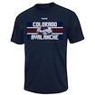 Herren T-Shirt Reebok Name In Lights NHL Colorado Avalanche