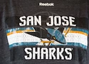 Herren T-Shirt Reebok Name In Lights NHL San Jose Sharks