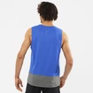 Herren T-Shirt Salomon Cross Run Tank Nautical Blue/Black