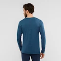 Herren T-Shirt Salomon Sense LS T-Shirt dunkelblau