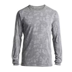 Herren T-Shirt Saucony  Negative-Splt Jacquard LS grey S