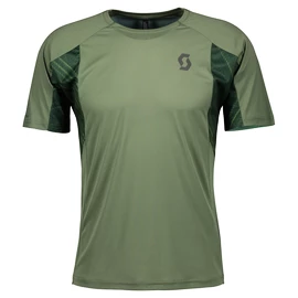 Herren T-Shirt Scott Trail Run SS Frost Green/Smoked Green