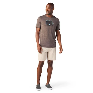 Herren T-Shirt Smartwool  Merino Sport 150 Overland Adventure Flint Heather