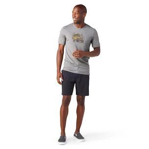 Herren T-Shirt Smartwool  Merino Sport 150 Overland Adventure Gray Heather