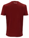 Herren T-Shirt Tecnifibre  Club Cotton Tee Cardinal