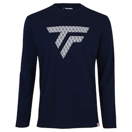 Herren T-Shirt Tecnifibre Pro Training Tee LS Navy