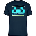Herren T-Shirt Under Armour Blocked Sportstyle Logo Academy