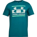 Herren T-Shirt Under Armour Blocked Sportstyle Logo Arena Green