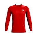 Herren T-Shirt Under Armour HeatGear HeatGear Armour Fitted LS Radiant Red M