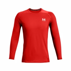 Herren-T-Shirt Under Armour HeatGear HeatGear Armour Fitted LS Strahlendes Rot