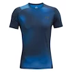 Herren T-Shirt Under Armour HeatGear Rush 2.0 Print SS Blue