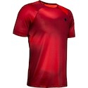 Herren T-Shirt Under Armour HG Rush Fitted SS Printed Red