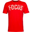 Herren T-Shirt Under Armour Project Rock FOCUS SS rot