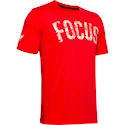 Herren T-Shirt Under Armour Project Rock FOCUS SS rot