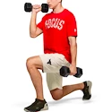 Herren T-Shirt Under Armour Project Rock FOCUS SS rot