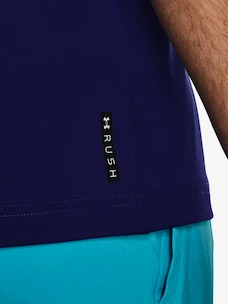 Herren T-Shirt Under Armour  Rush Emboss SS-BLU XS