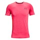 Herren T-Shirt Under Armour Rush Seamless SS rosa