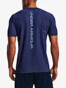 Herren T-Shirt Under Armour  Seamless Grid SS-BLU