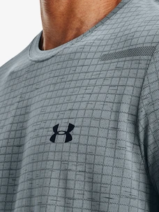 Herren T-Shirt Under Armour  Seamless Grid SS-BLU XL