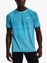 Herren-T-Shirt Under Armour Seamless Run SS Fresco Blau