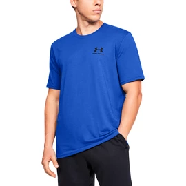 Herren T-Shirt Under Armour SPORTSTYLE LEFT CHEST SS-BLU