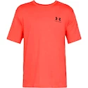 Herren T-Shirt Under Armour Sportstyle Left Chest SS Orange