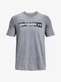 Herren T-Shirt Under Armour UA CAMO CHEST STRIPE SS-GRY