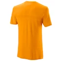 Herren T-Shirt Wilson Competition Seamless Crew Orange