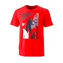 Herren T-Shirt Wilson Geo Play Tech Tee Red